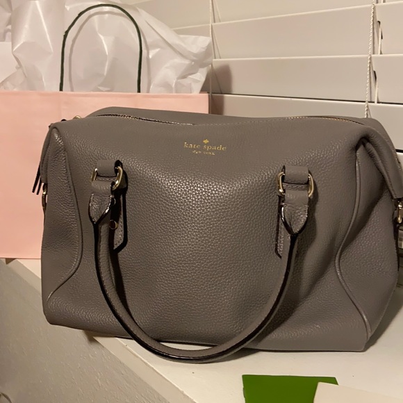 Kate Spade Pebbled Leather Satchel